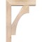 Ekena Millwork Westlake Block Smooth Bracket w/ Offset Brace, Douglas Fir, 5 1/2"W x 20"D x 28"H BKT0604X20X28WTL05SDF - alternate 4